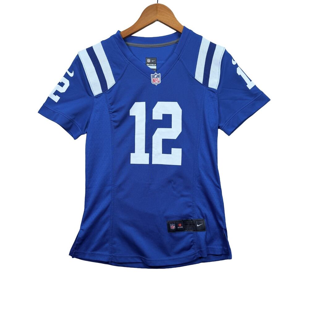 Indianapolis Colts Andrew Luck NFL Jersey Women’s On Field Blue Nike sz S